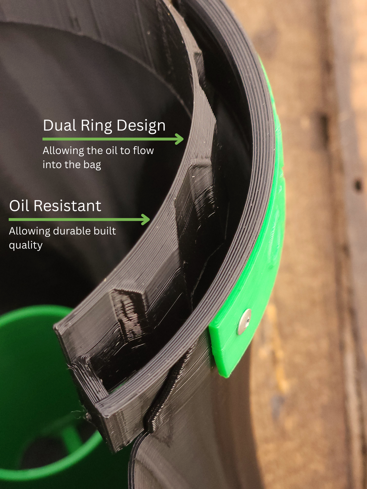 Large Oilcatch - Up to 5" Filters image 3
