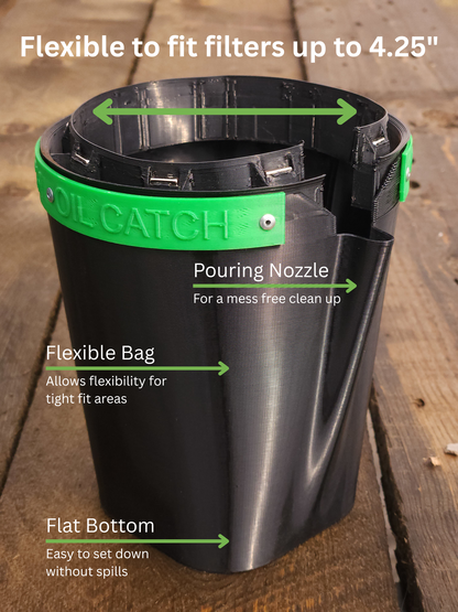 Medium Oilcatch - Up to 4.25" Filters image 1